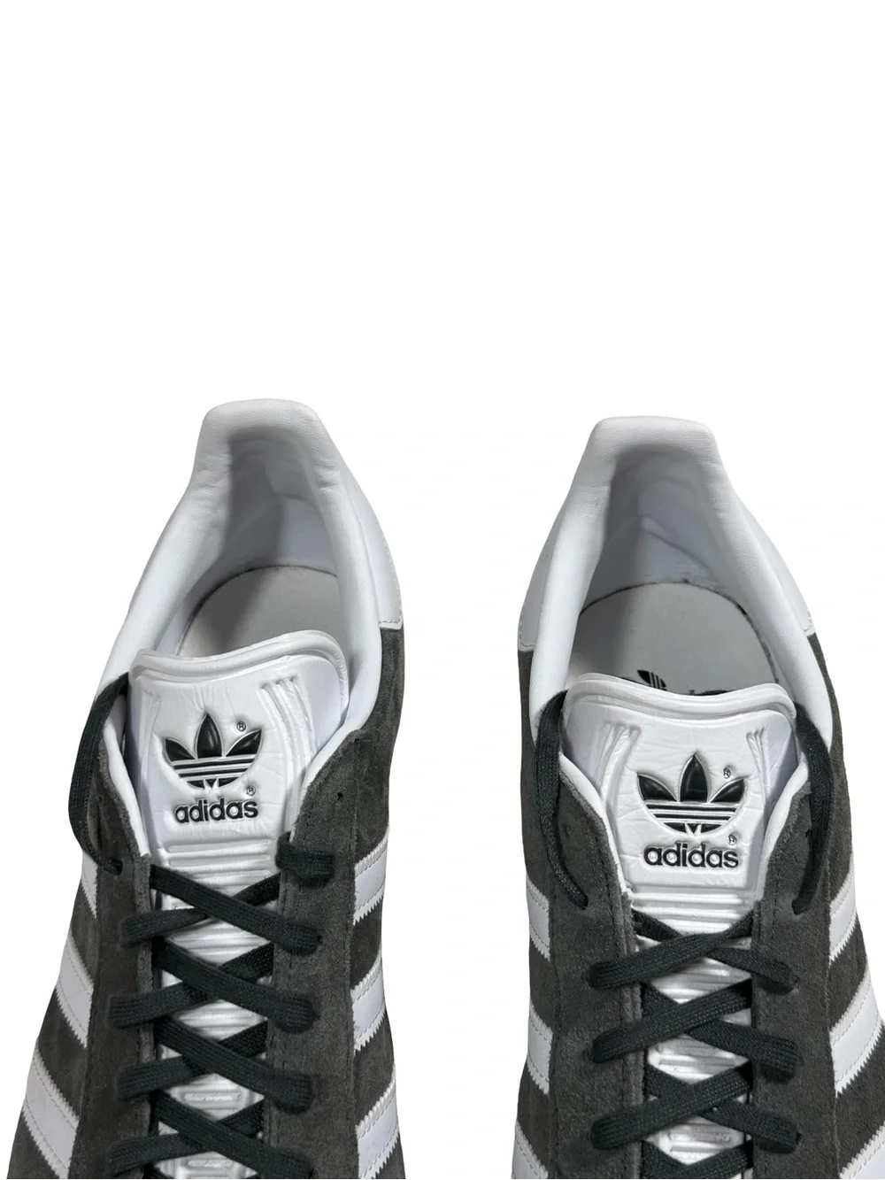Adidas Gazelle Shoes Sz 13 Gray White Suede Sneakers Casual Low Top Retro BB5480